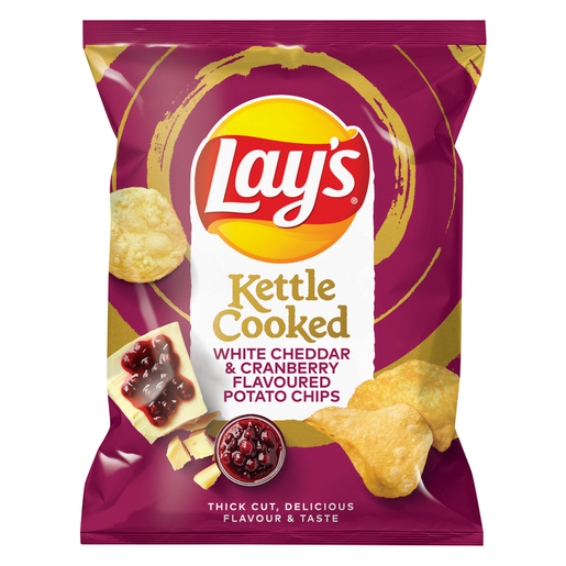 TASTE TEST! Lays cheddar & cranberry: It’s a yes, BUT . . .